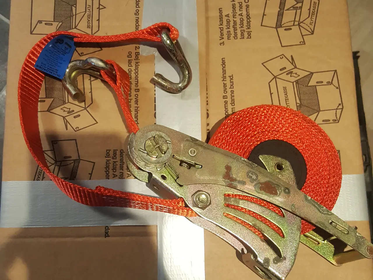 Billede 1 - Båndstrammer Quickloader 3,5 cm x 5 mtr