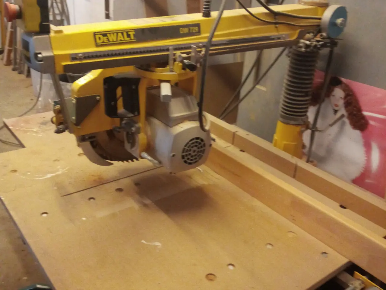 Billede 3 - Radialarmsav Dewalt DW 729