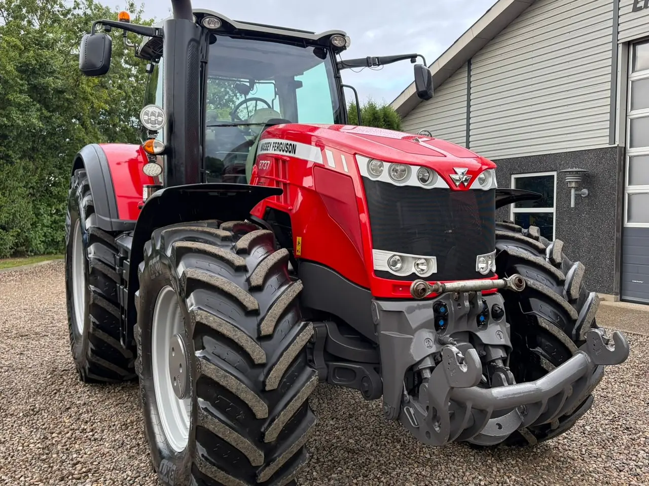 Billede 19 - Massey Ferguson 8737 Dyna VT med frontlift.