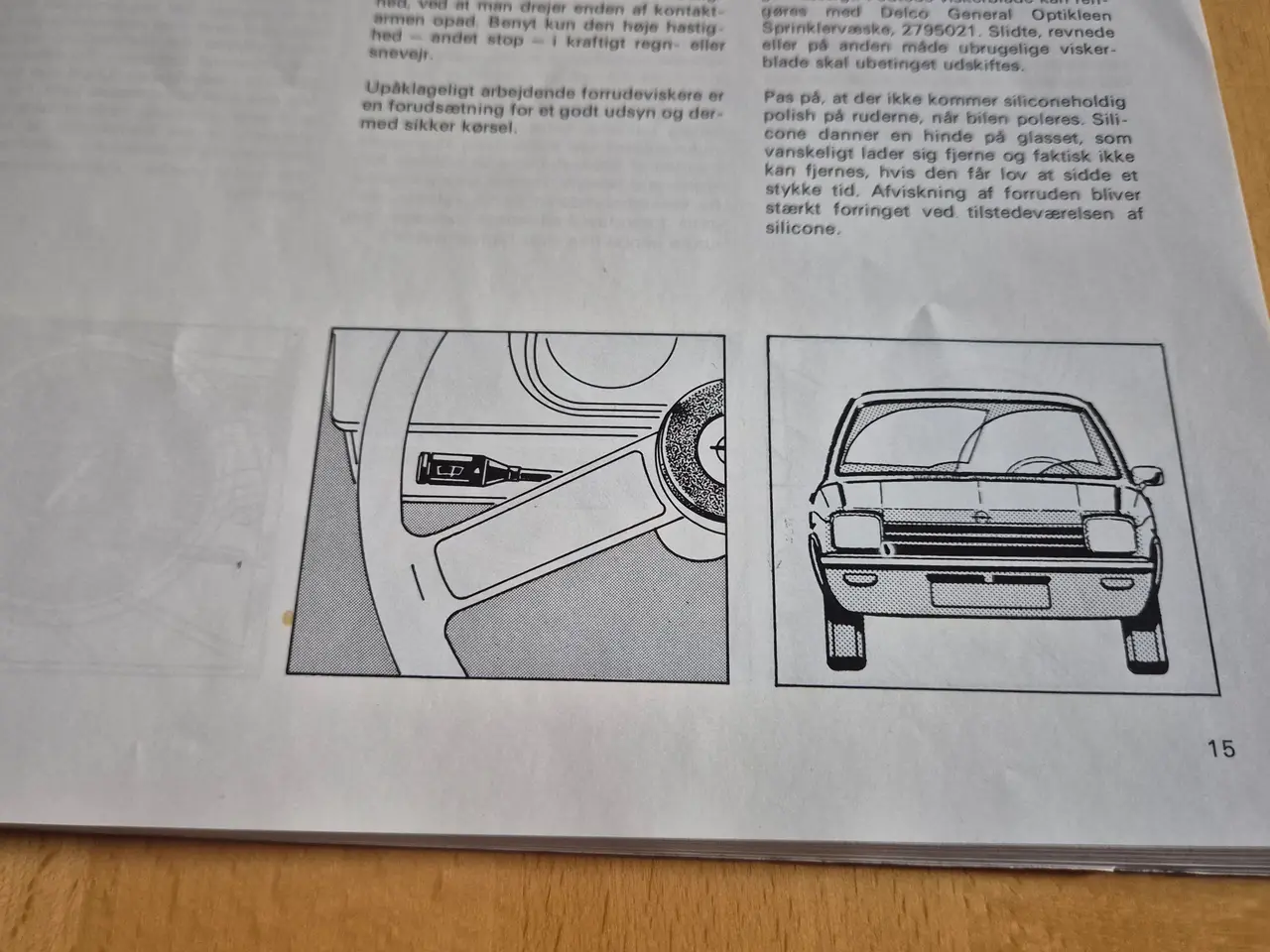 Billede 2 - Instruktionsbog til Opel Kadett c.