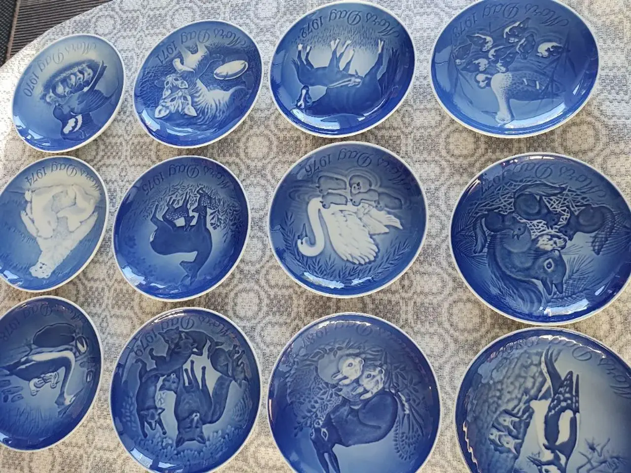 Billede 3 - 12 stk. Morsdags platter BG 
