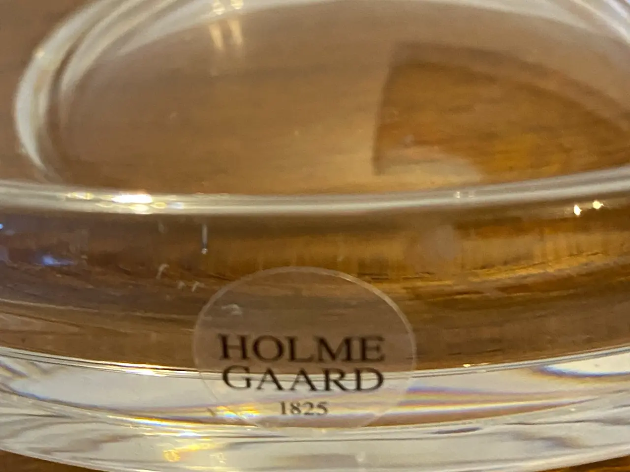 Billede 3 - Holmegaard glas fad 