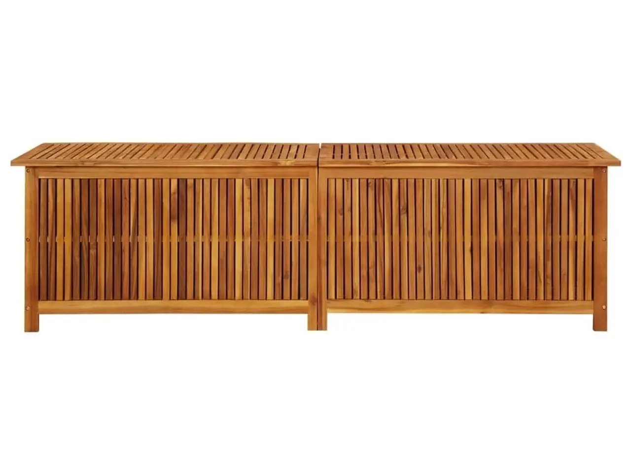 Billede 4 - Haveopbevaringsboks i massivt akacietræ - 200 × 50 × 58 cm