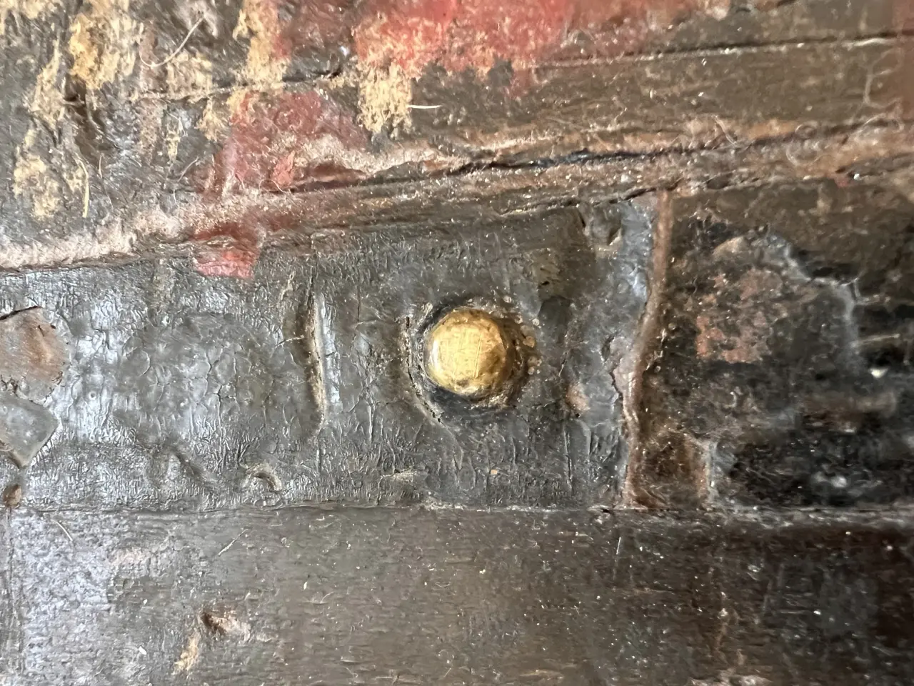 Billede 6 - Stor Antik kuffert. Kan bruges som sidebord.