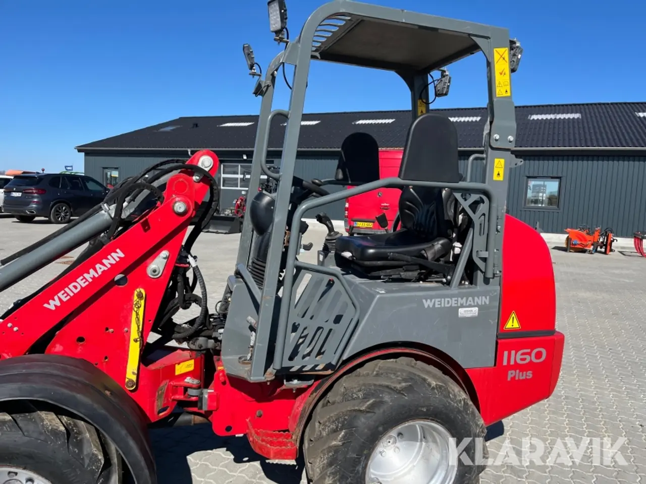 Billede 6 - Minilæsser Weidemann 1160 plus med skovl