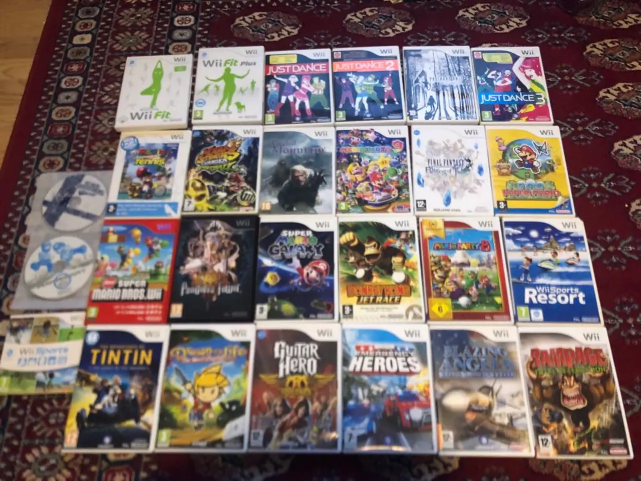 Billede 1 - Just dance, Mario, Wii Sports, forskellig pris