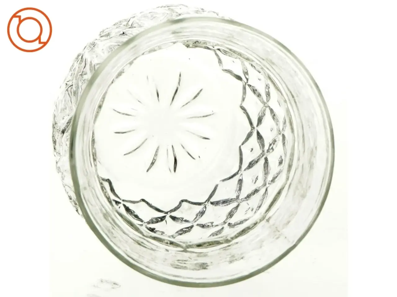 Billede 4 - Glas vase i krystal look (str. 12 x 9 cm)