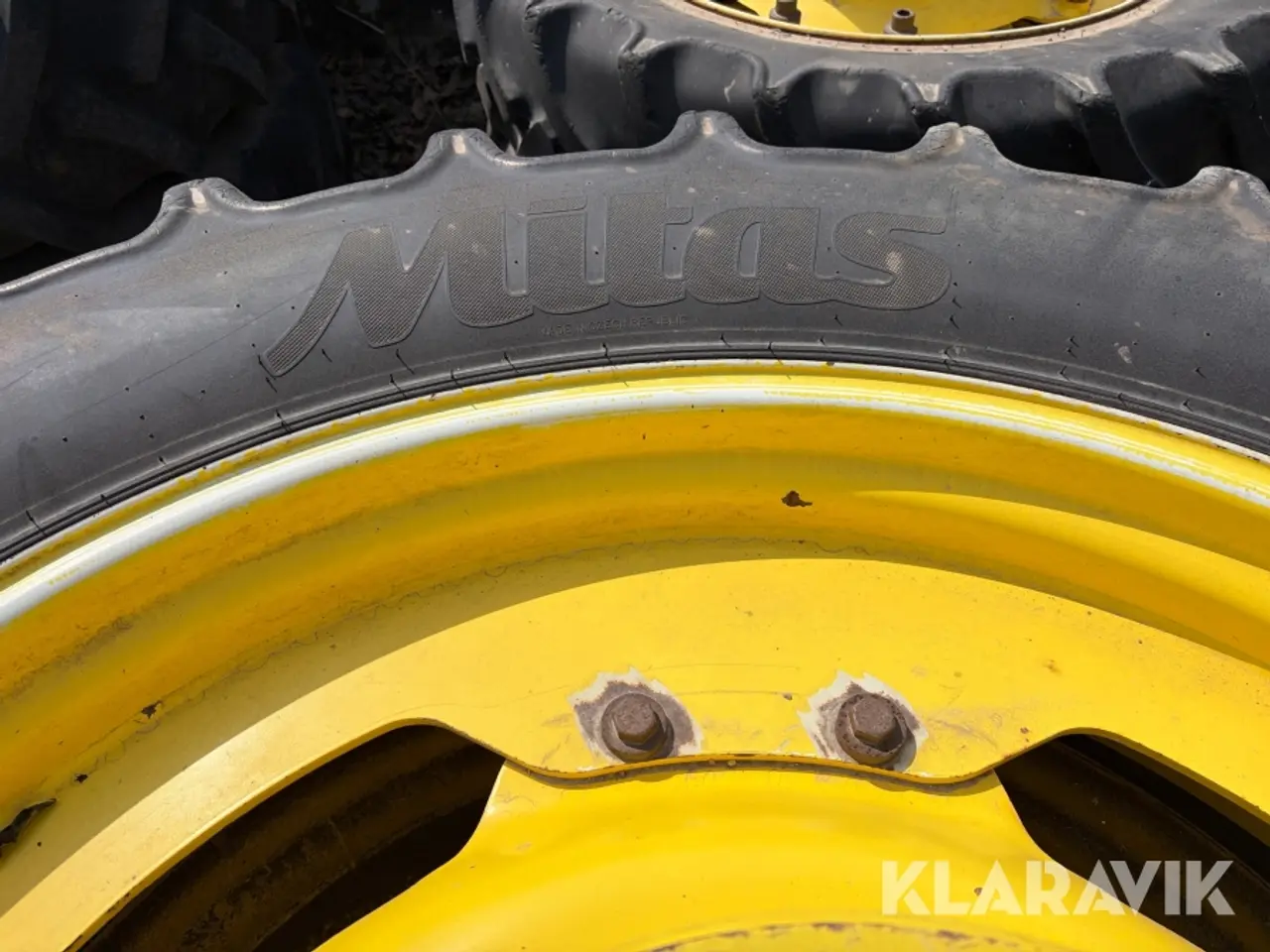 Billede 11 - Sprøjtehjul Mitas 4 styk - fra John Deere 6620