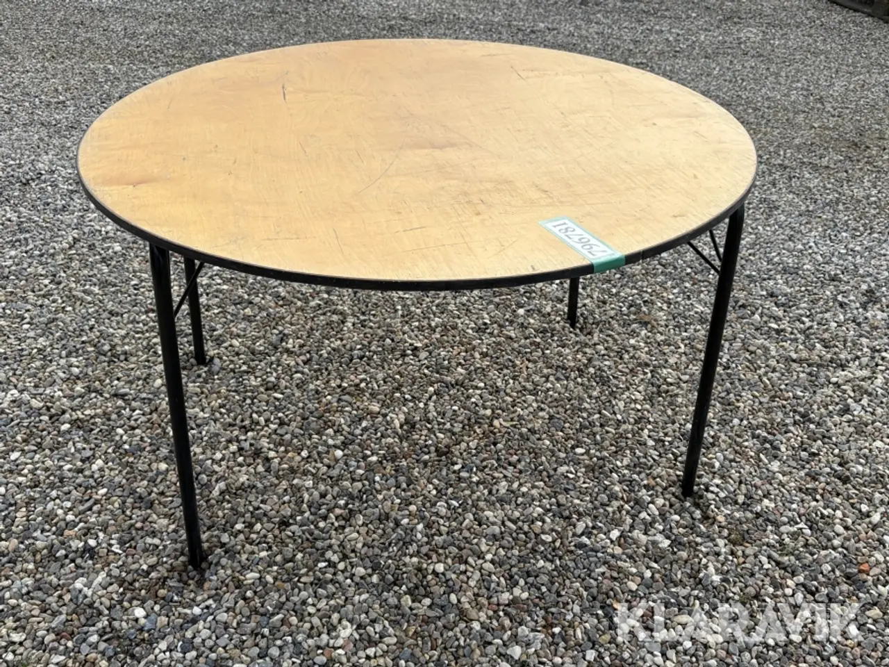 Billede 4 - Rundt bord 18 Styk Ø 120 cm