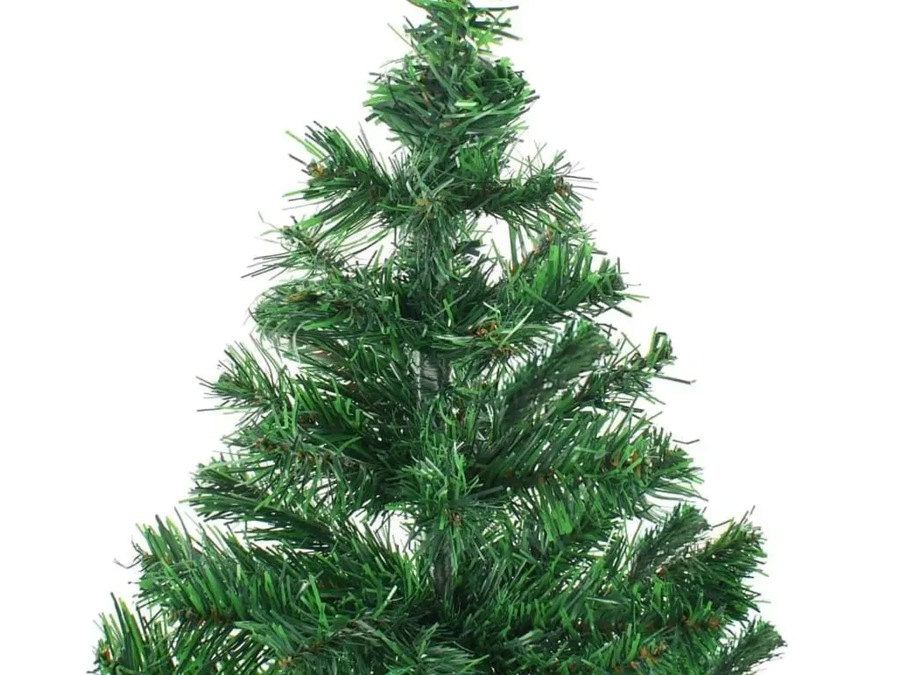 Billede 5 - Kunstigt juletræ med juletræsfod 210 cm 910 grene