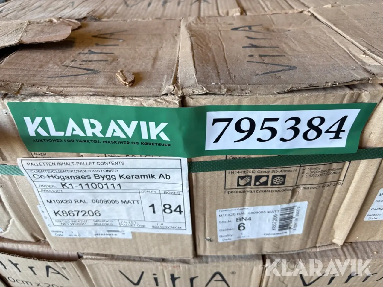 Billede 12 - Keramiske gulvfliser VitrA - Ca. 84 m2
