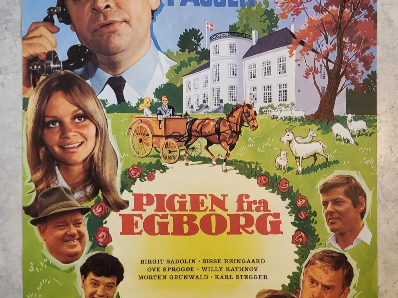 Billede 1 - Original filmplakat - Pigen fra Egborg