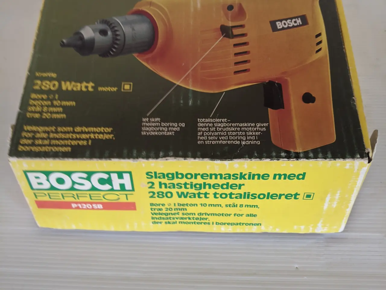 Billede 2 - Bosch boremaskine m 2 hastigheder