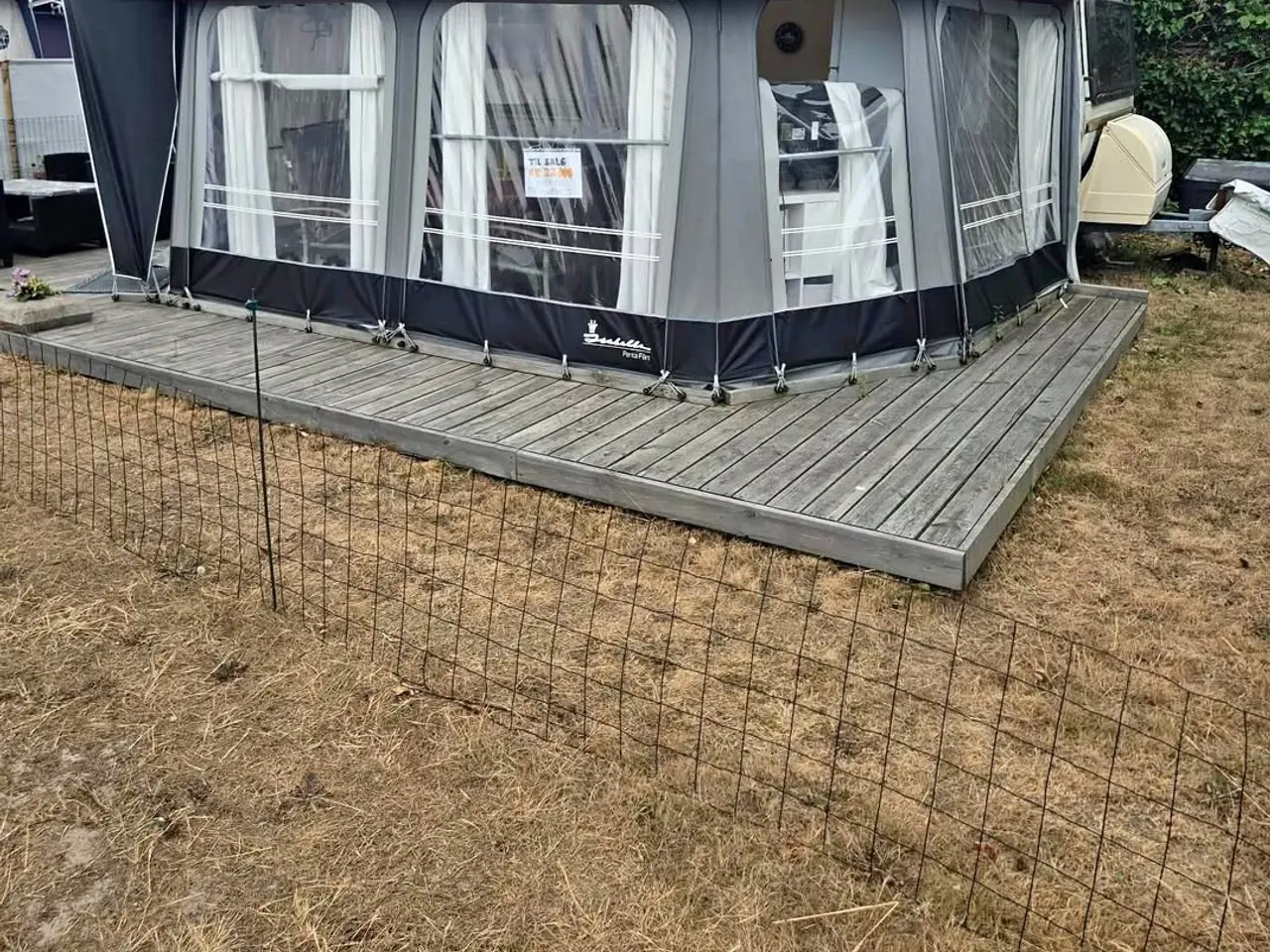 Billede 1 - Campingvogn med fortelt