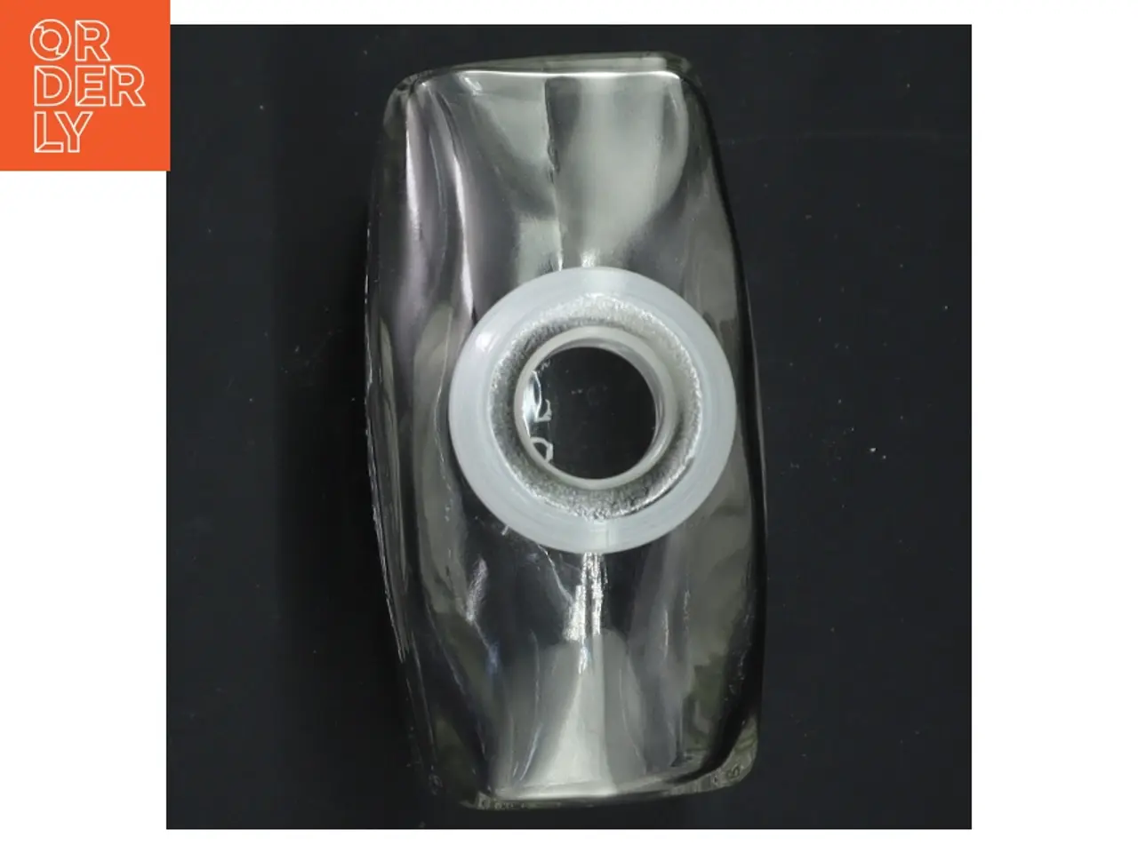 Billede 3 - Dekoreret glasflaske (str. 4,5x10x18 cm)