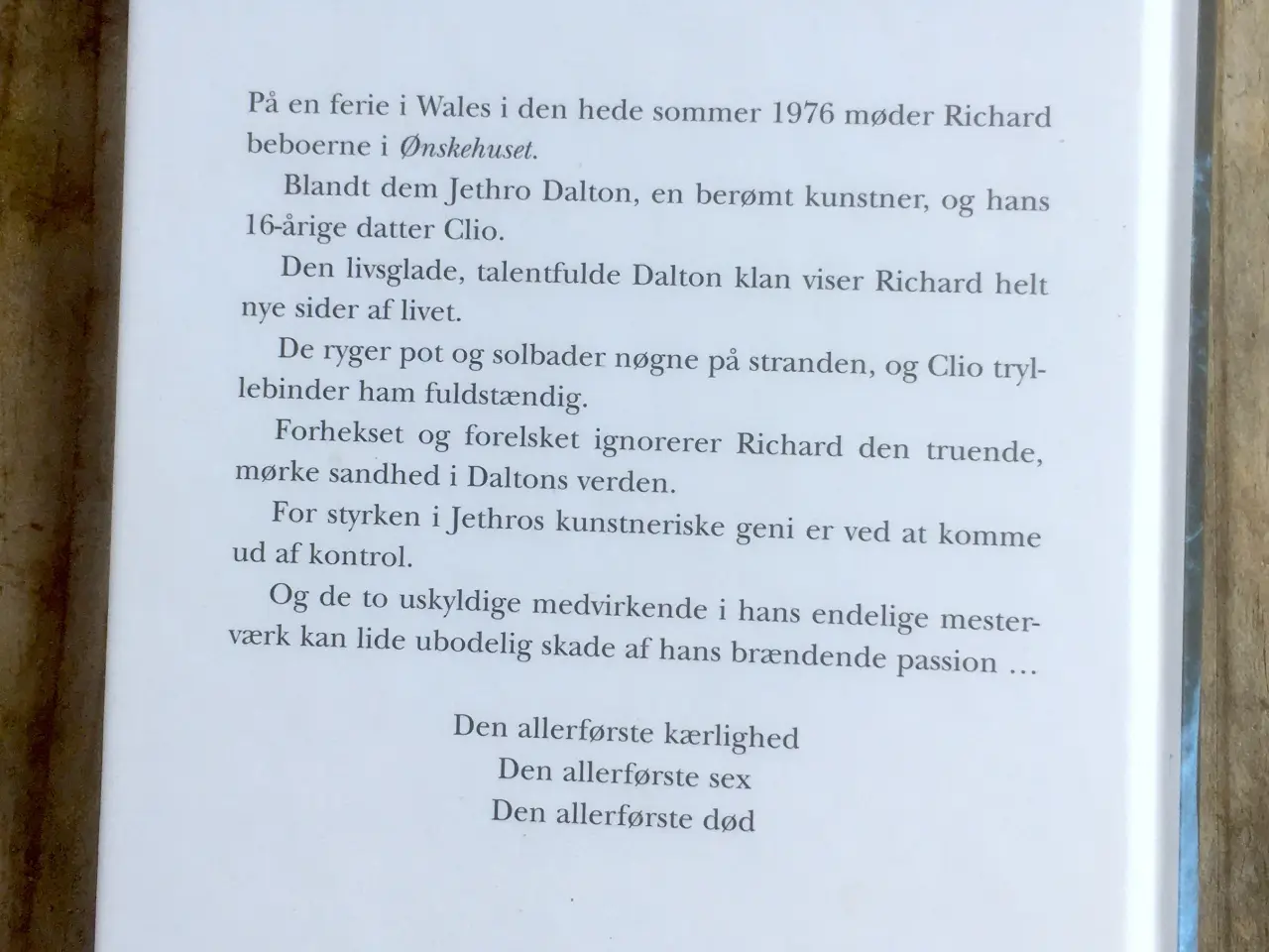 Billede 2 - Ønskehuset, Celia Rees, genre: ungdom