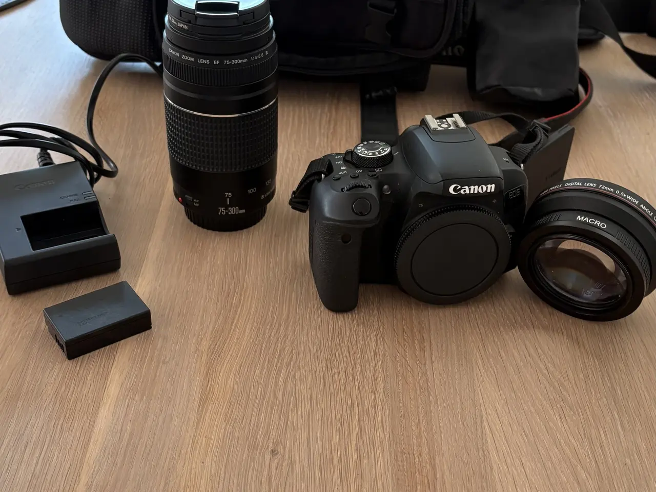 Billede 5 - Et dejligt Canon eos 800 D med objektiv 75-300 mm