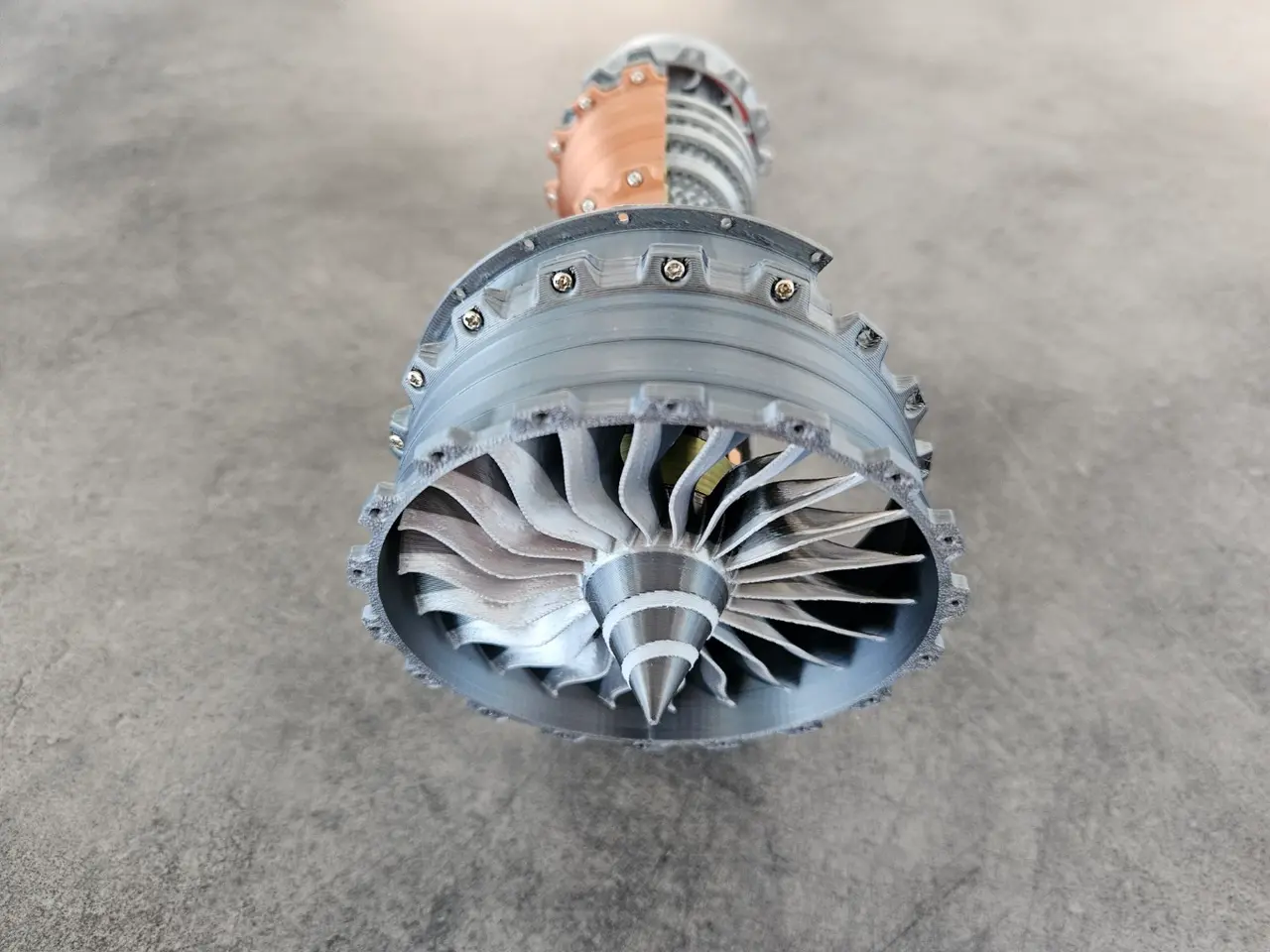 Billede 6 - NIKOLATOY Jet Turbojet Engine – LED-model
