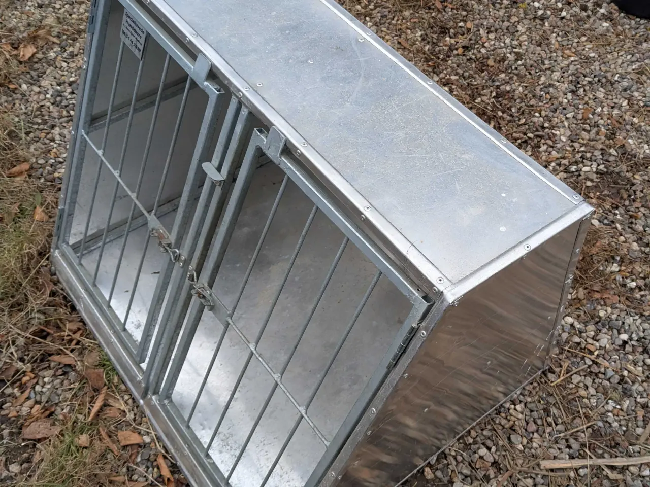 Billede 2 - Hundebur i Alu. Specielt Lavet