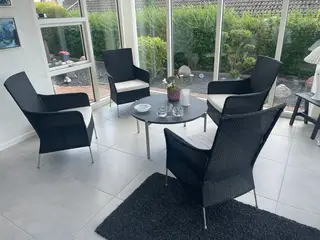 Fire stk. lænestole i mærket Cane-Line.