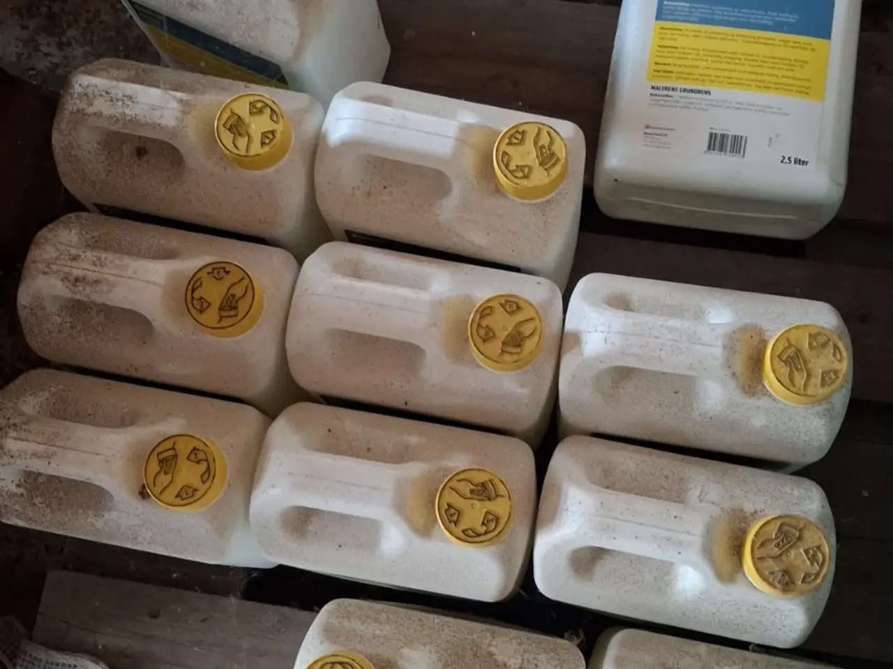 Billede 3 - 12 styks 2,5 liters borup grundens