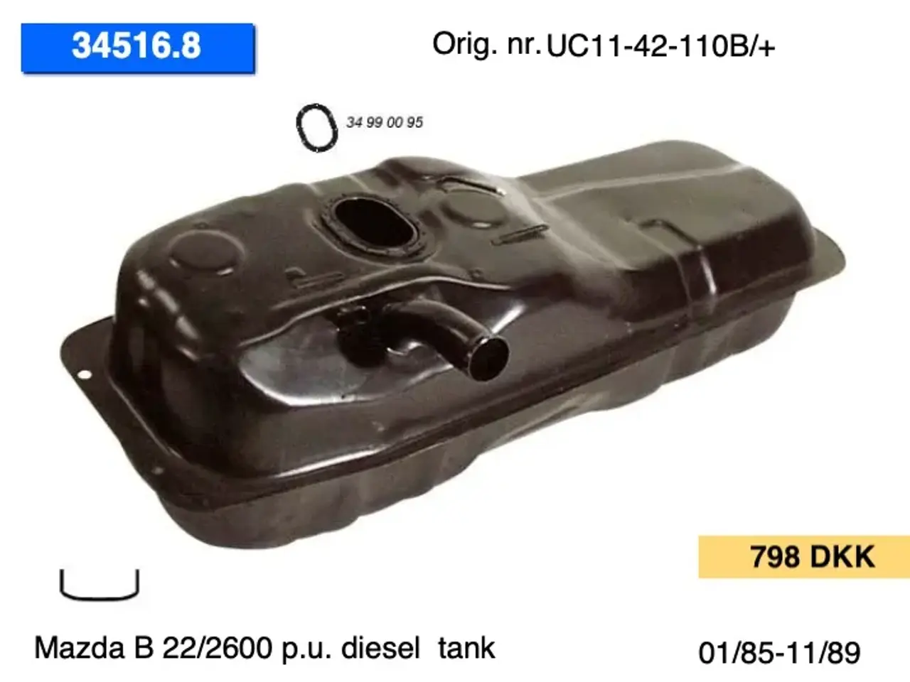 Billede 7 - Mazda 121/B pu/MX3 tank