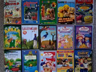 Børnefilm 5kr/stk.
