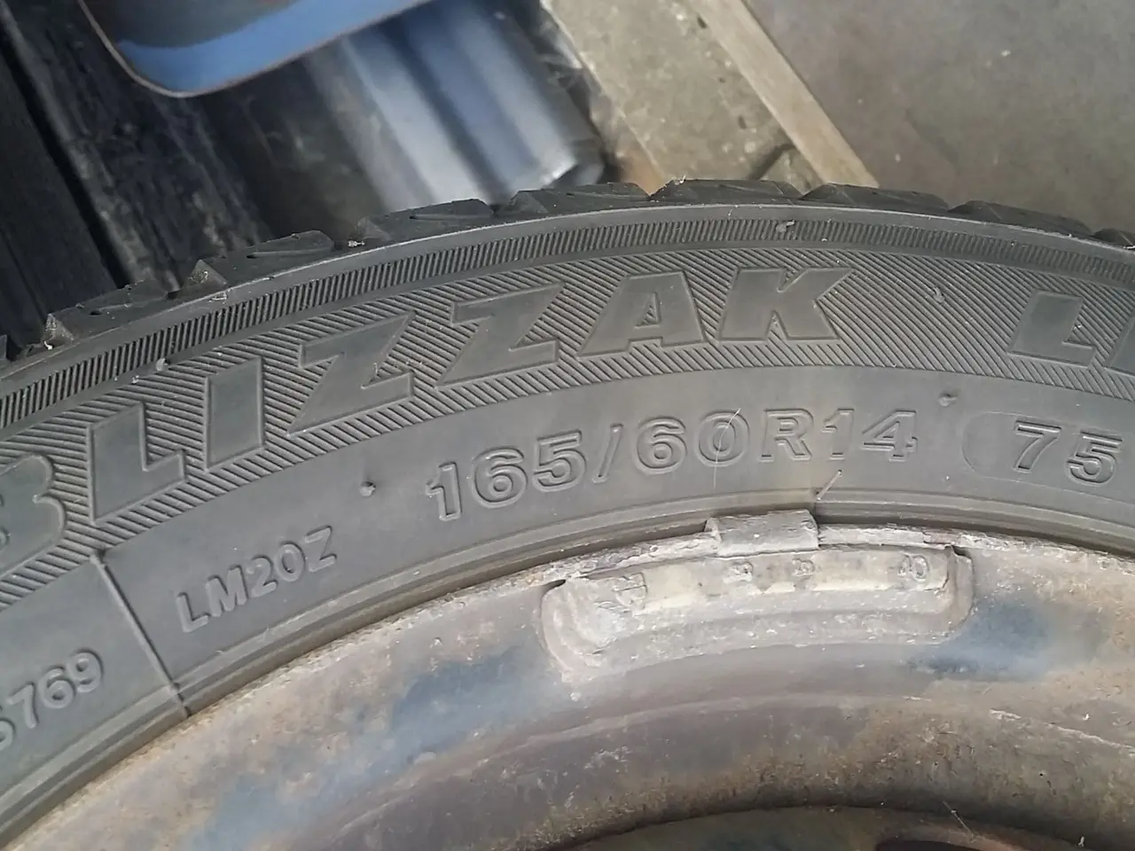 Billede 3 - 4 stk 14" 165/60, 5mm, 4x100, Aygo C1 107 i10 Rio»