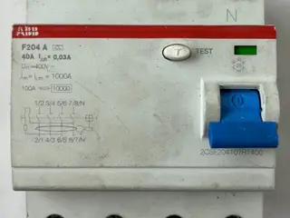 ABB F204 A 40A 30mA 4-Pole RCCB RCD Residual