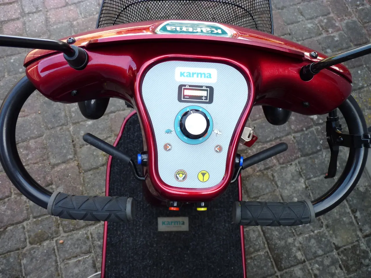 Billede 3 - El Scooter Karma 737, ny model, 20 mdr. gl. 