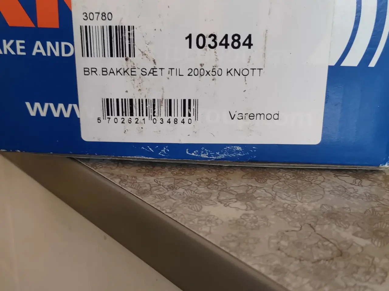 Billede 2 - bremsebakkesæt Knott 200x50