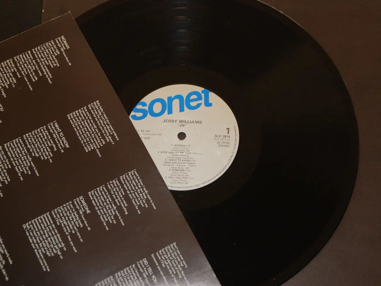 Billede 4 - LP - Jerry Williams