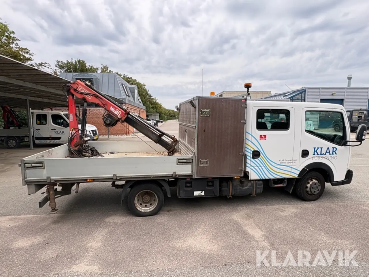 Billede 7 - Ladbil med kran Nissan Cabstar NT400 Fassi Micro 20 kran