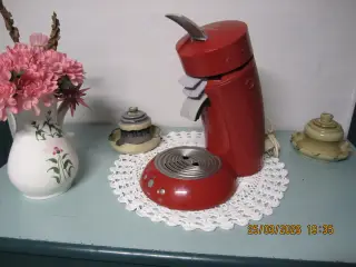 philips senceo rød kaffemaskine