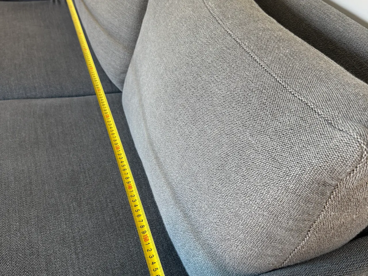 Billede 7 - Grey sofa bed / Grå sovesofa