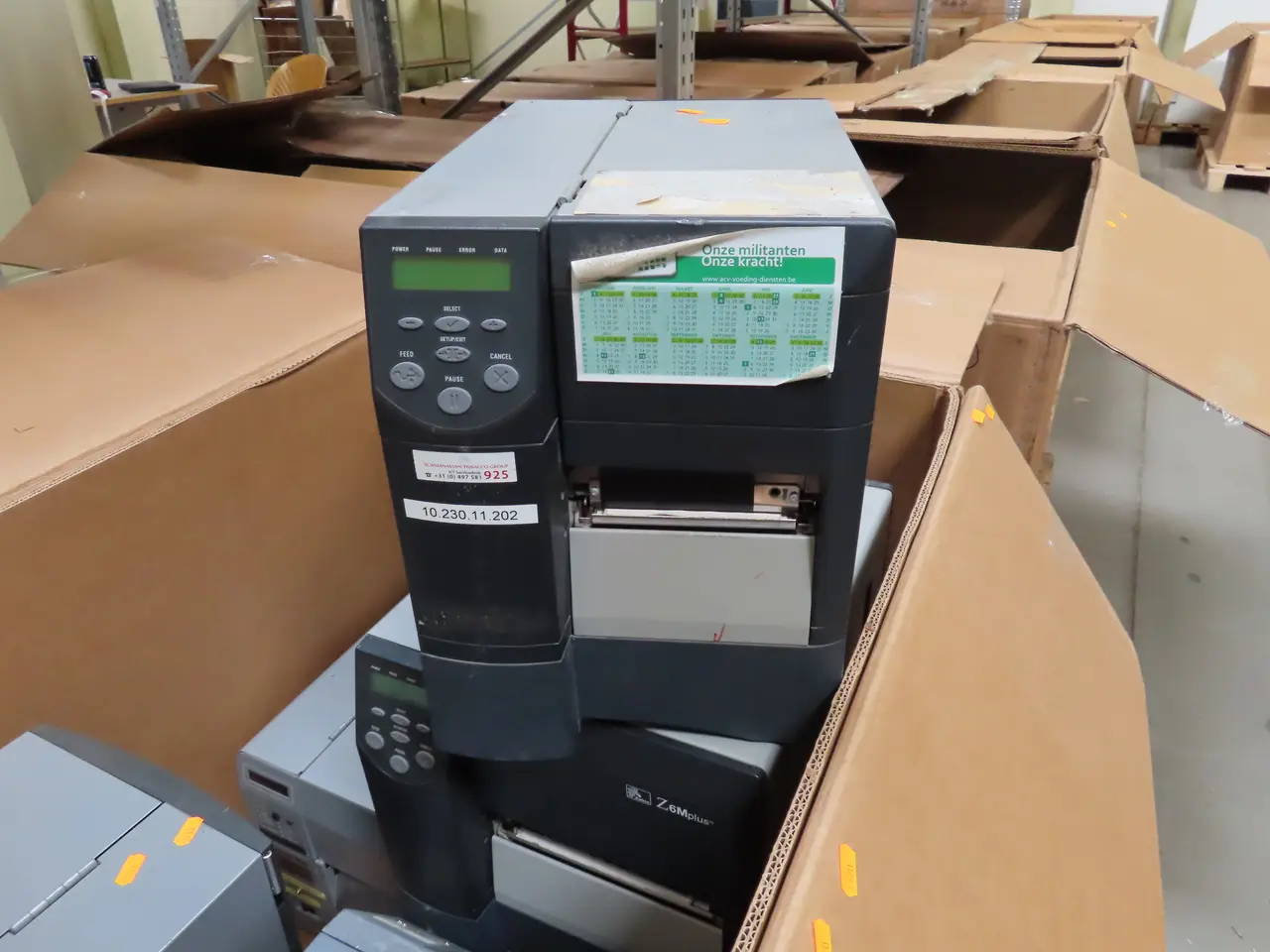 Billede 2 - Thermal Transfer Label Printer ZEBRA Z4Mplus