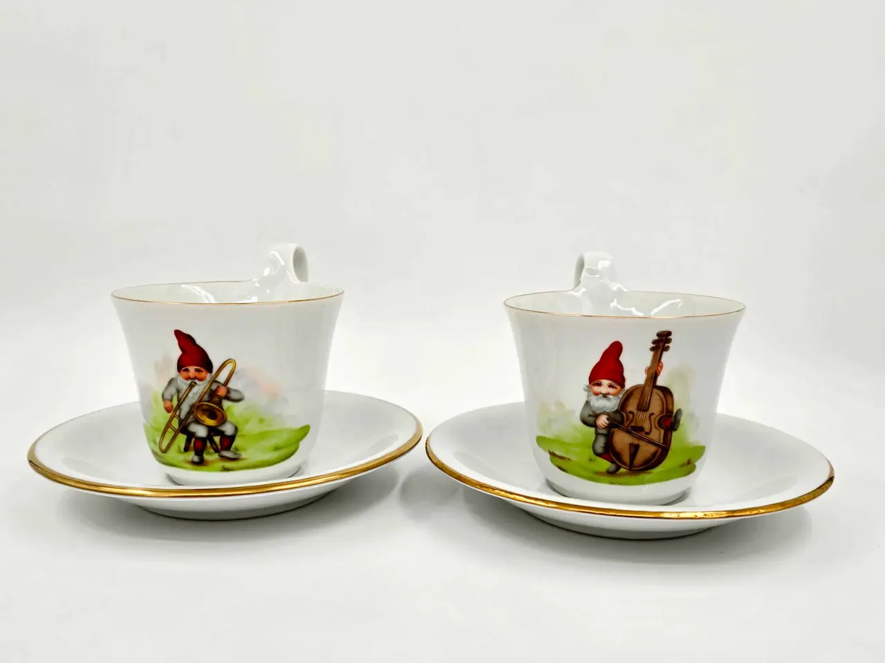 Billede 3 - Nissekop og underkop Porcelæn 