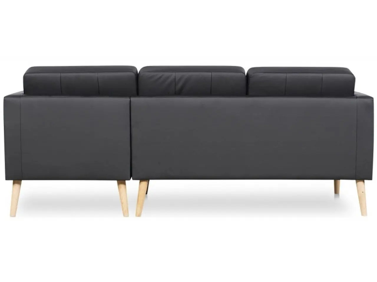 Billede 4 - Novelty ch. sofa højrevendt - Sort tekstillæder
