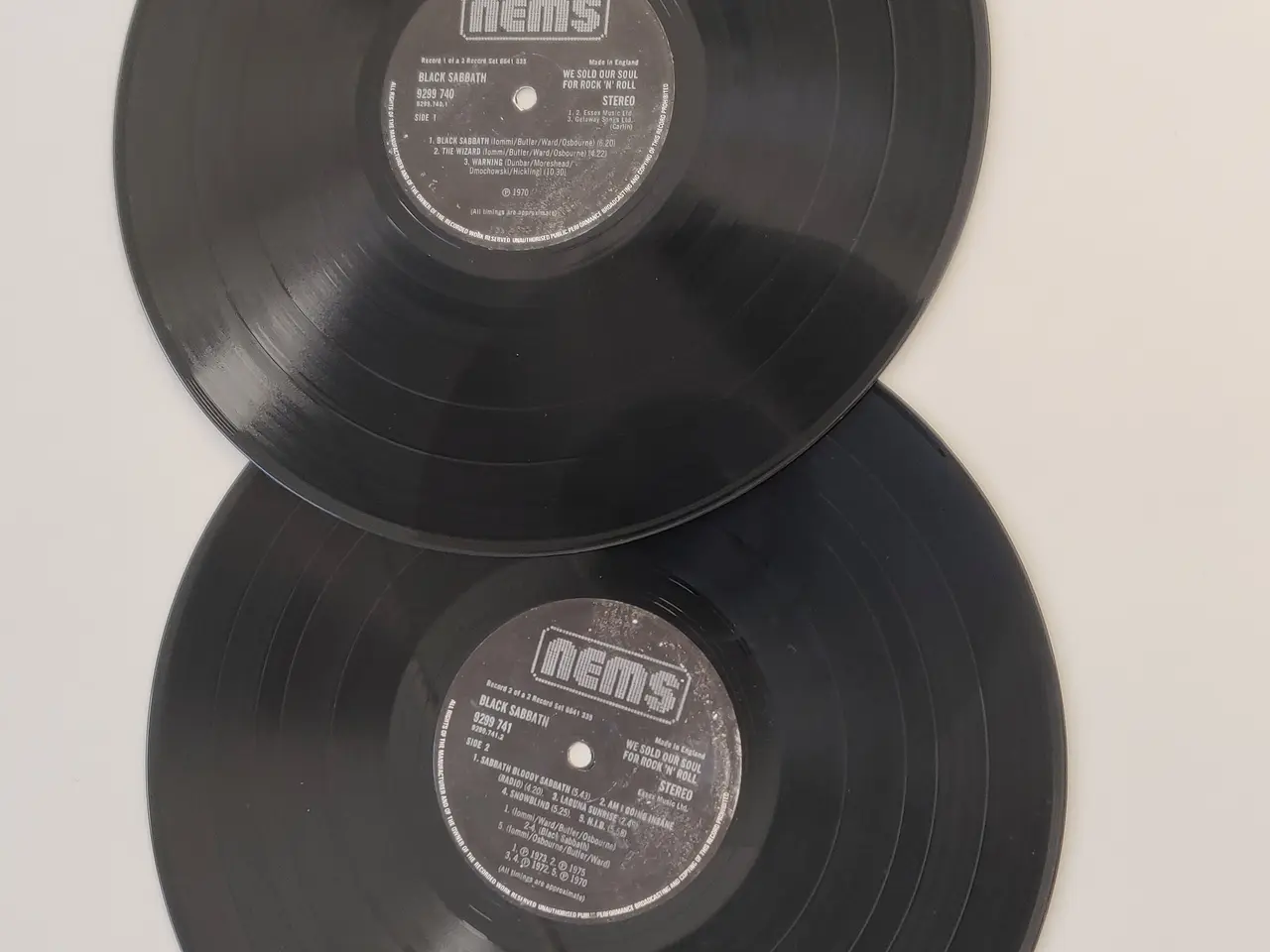 Billede 1 - LP'er Black Sabbath