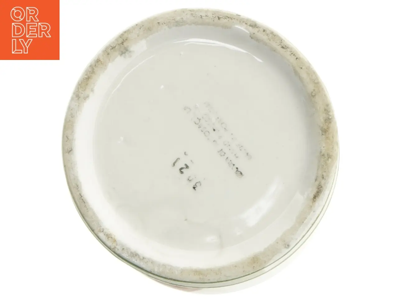 Billede 3 - Blomsterdesignet porcelænsvase (str. 20 x 11 cm)