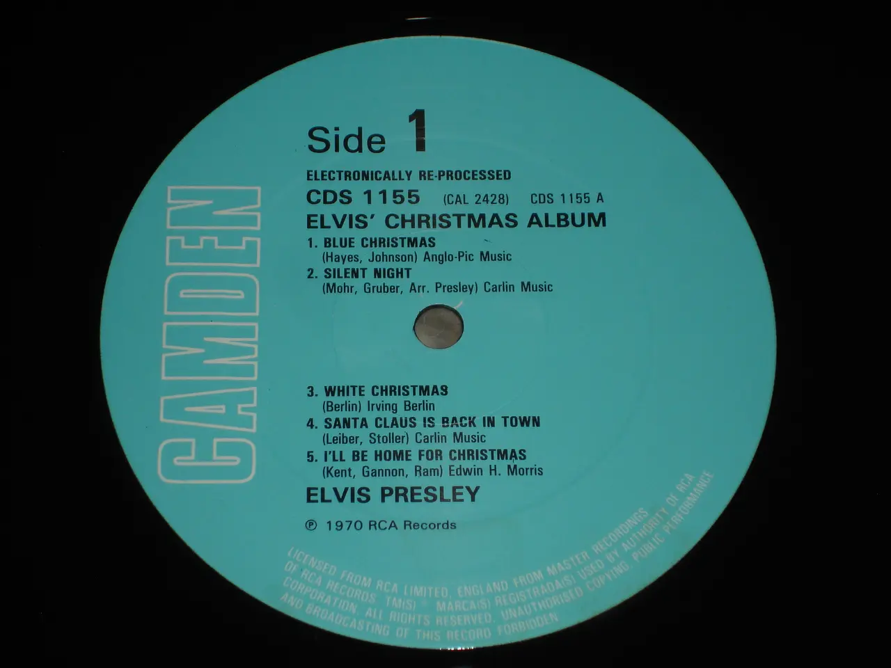 Billede 4 - (Sender gerne)Elvis Presley– Elvis'Christmas Album