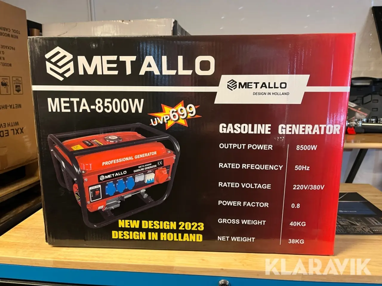 Billede 12 - Generator Metallo META-8500W