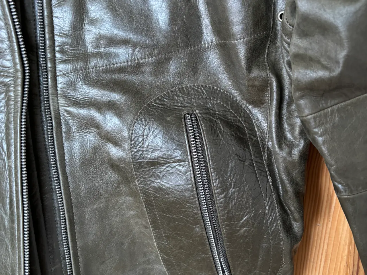 Billede 2 - Designer herre skindjakke