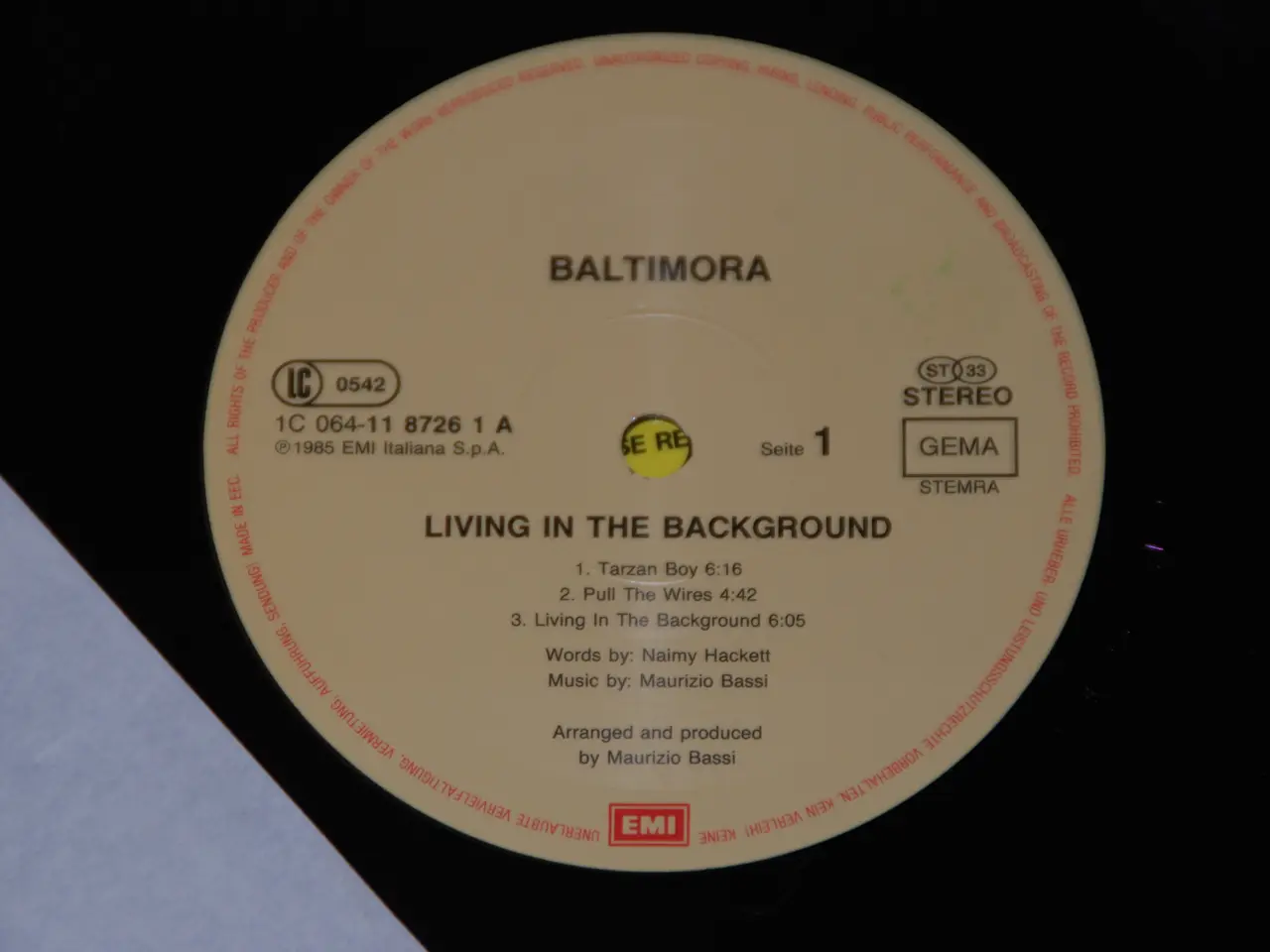 Billede 4 - LP - BALTIMORA
