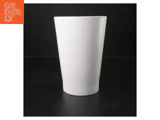 Hvid keramikvase fra IKEA (str. 20x14 cm)
