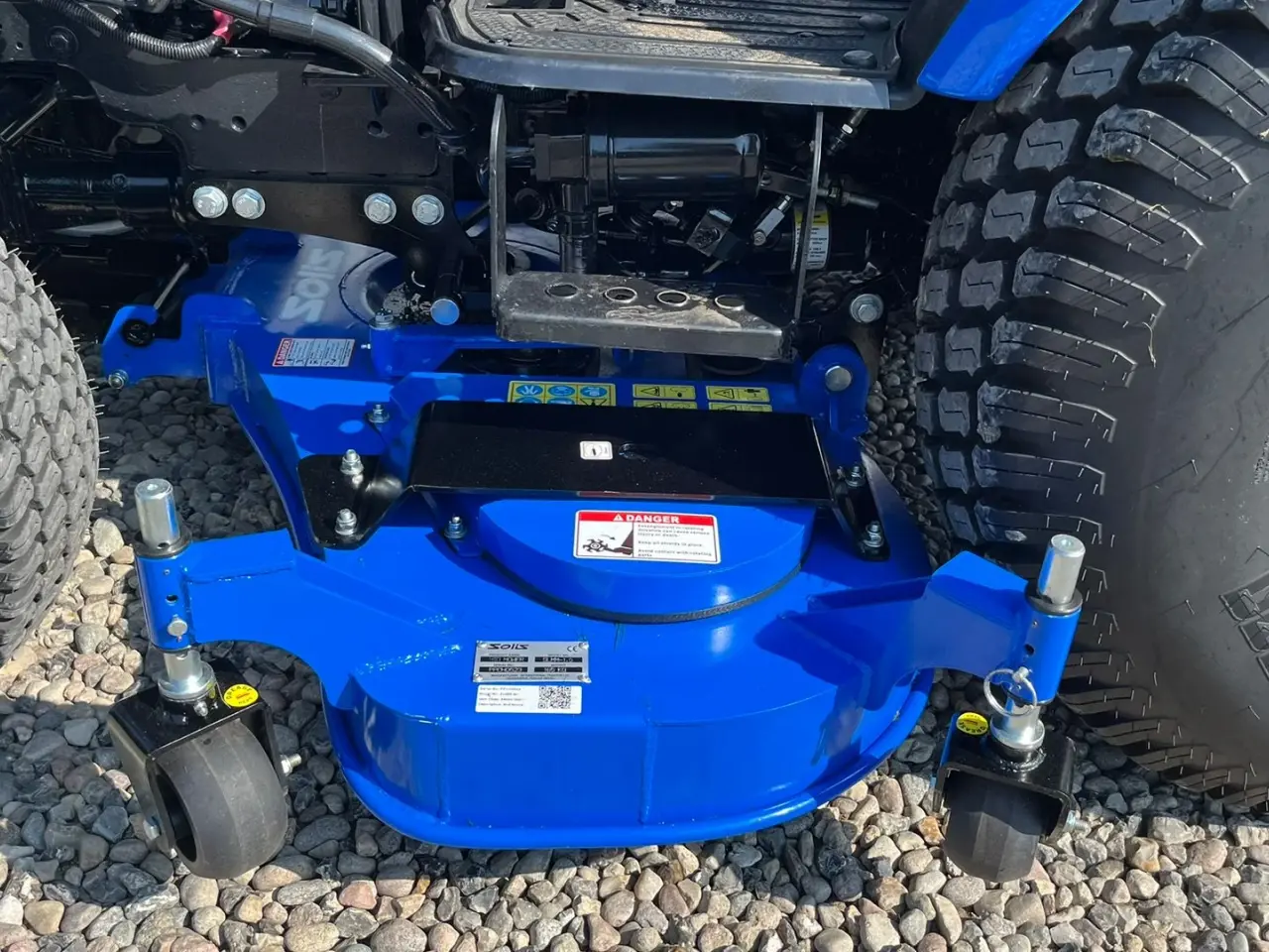 Billede 8 - Solis 26 HST Hydrostat Turf hjul og klipperbord