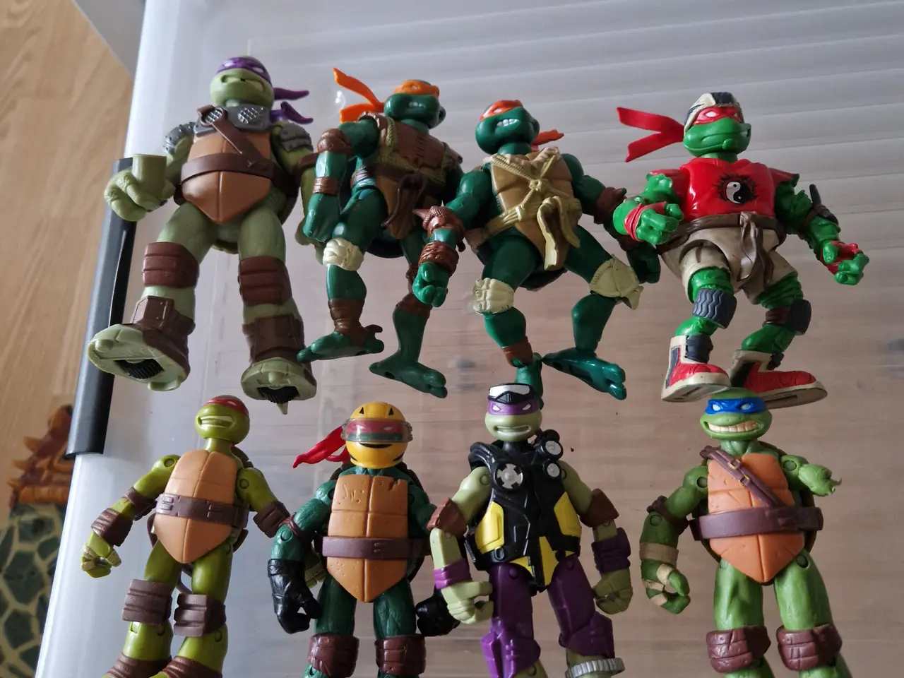 Billede 2 - Ninja Turtles. Biler, ubåd, helikopter og mc og 8