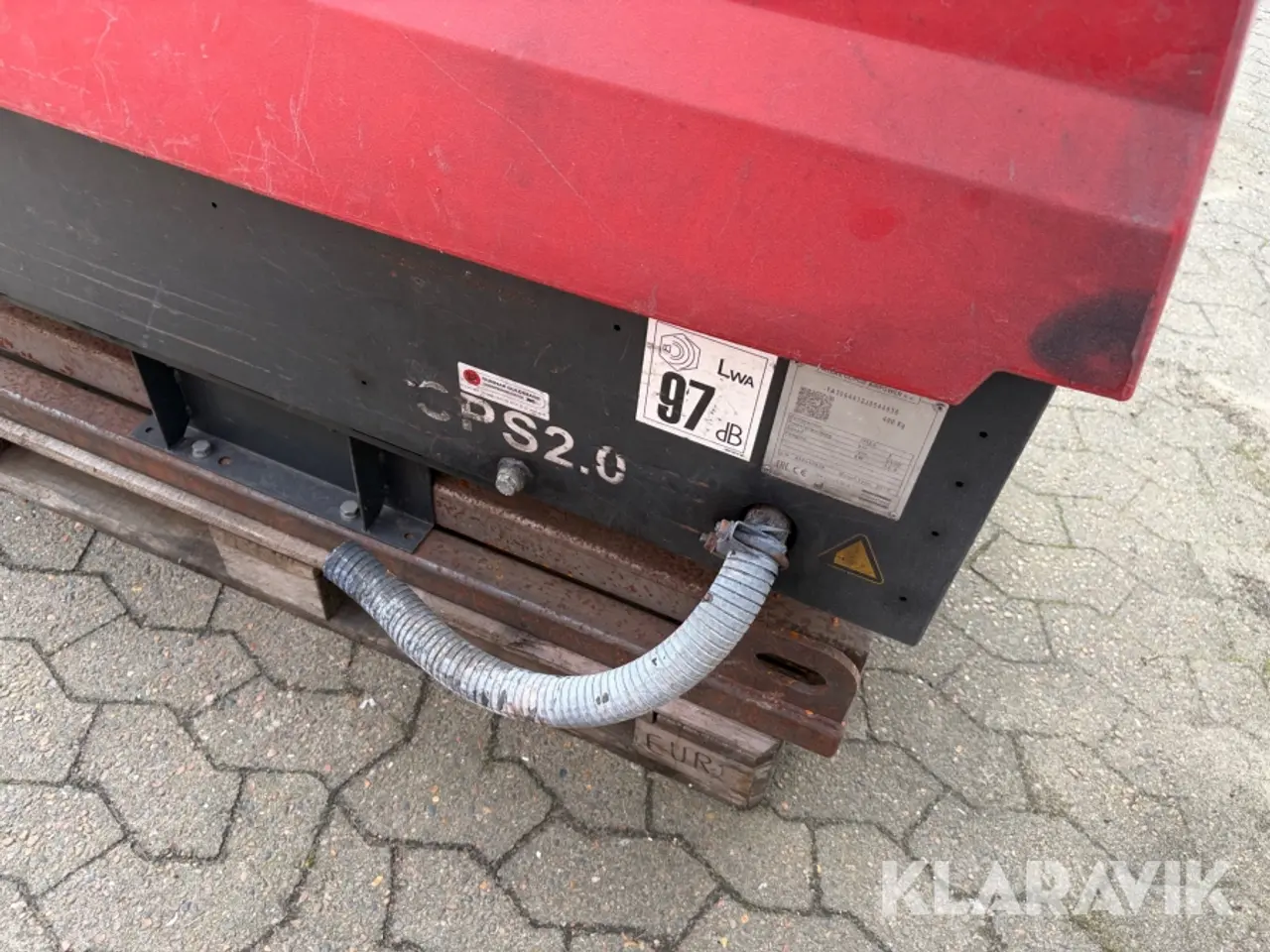 Billede 11 - Mobilkompressor Chicargo Pneumatic CPS2.0 - på gaffellommer