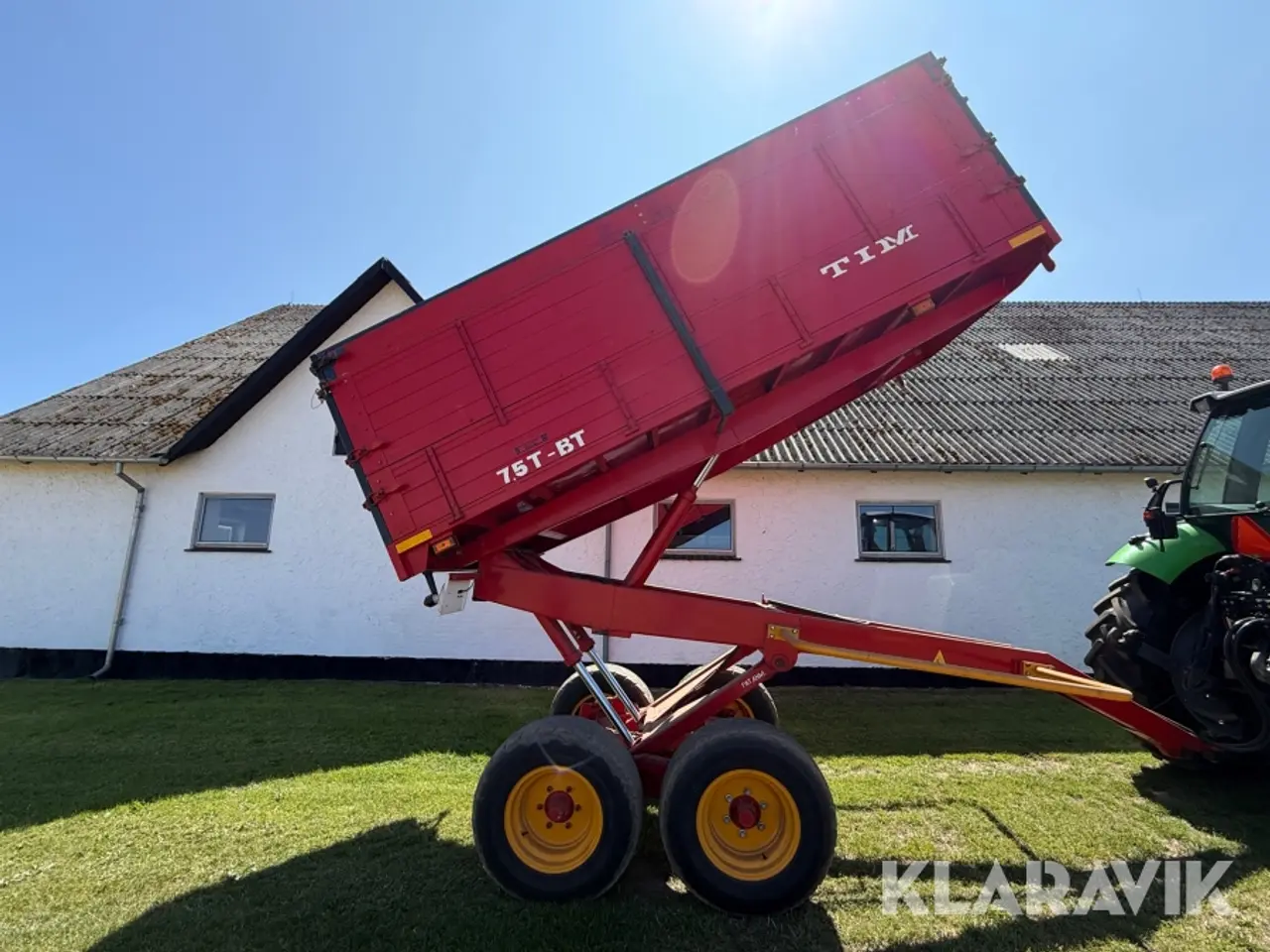Billede 6 - Tipvogn TIM 7,5T-BT Hydraulisk tip