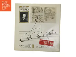 Felix Mendelssohn LP plade fra Bastei